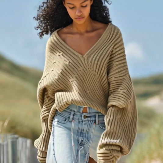 ASHORE® Costal style Designer Fashion Sweater