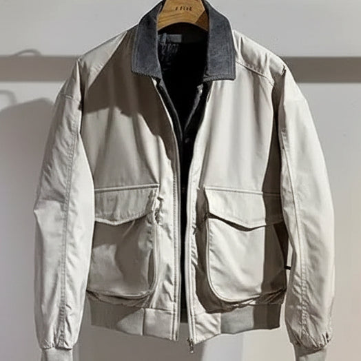 Ashore Modern Men Short Utility Jacket