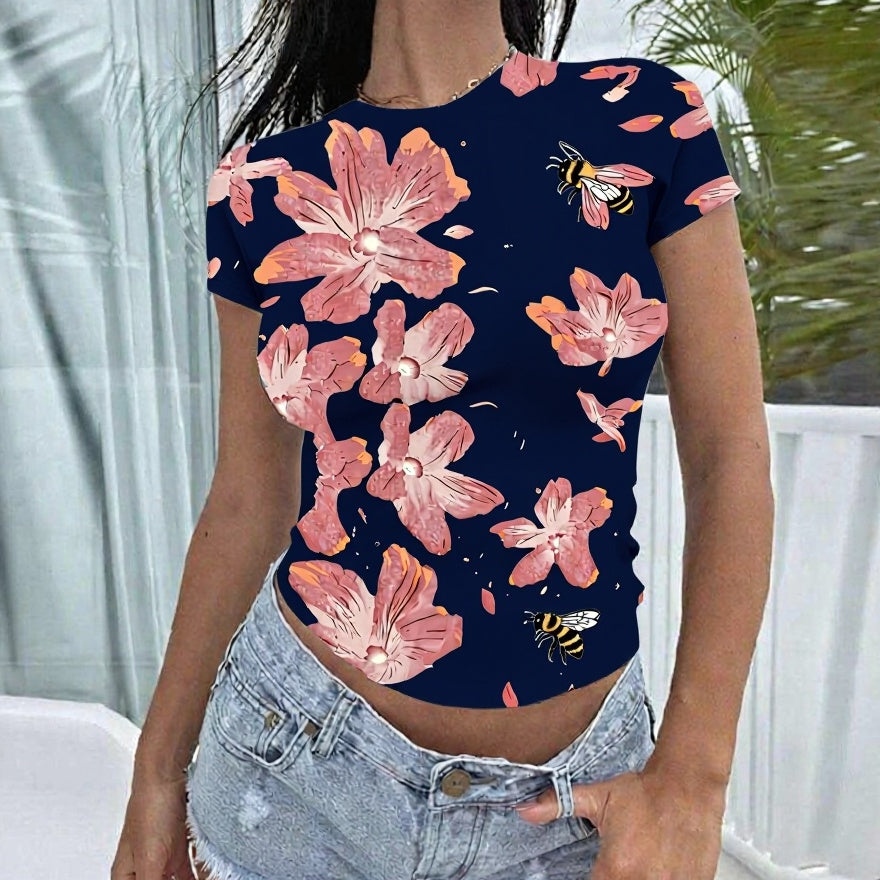 Ashore®️ Women AntiUV Active Flower Tops