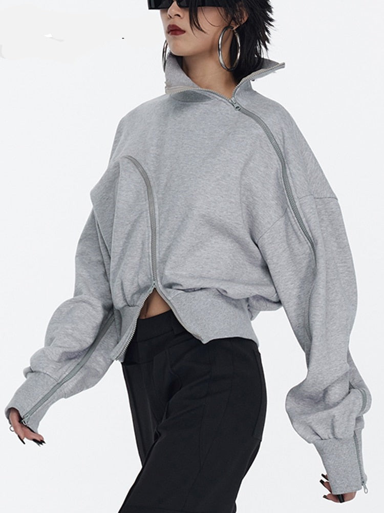 ASHORE-BOUTIQUE -Unconventional-Design-Sweatshirts-For-Women