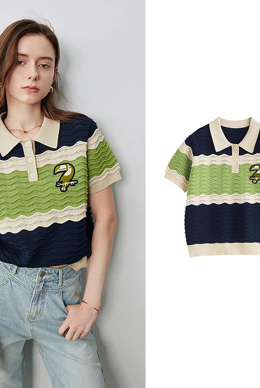 ASHORESHOP-SUMMER-CLASSI-SHORT-SLEEVE-POLO-TSHIRT-NAUTICAL-STRIPE-TOP-0a