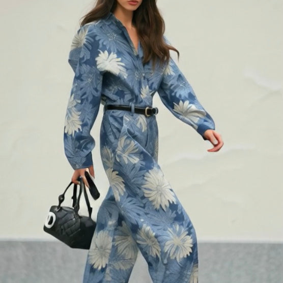 ASHORE_Denim_Jacquard_Flower_Modern_One_Piece_Designer_Jumpsuits-3