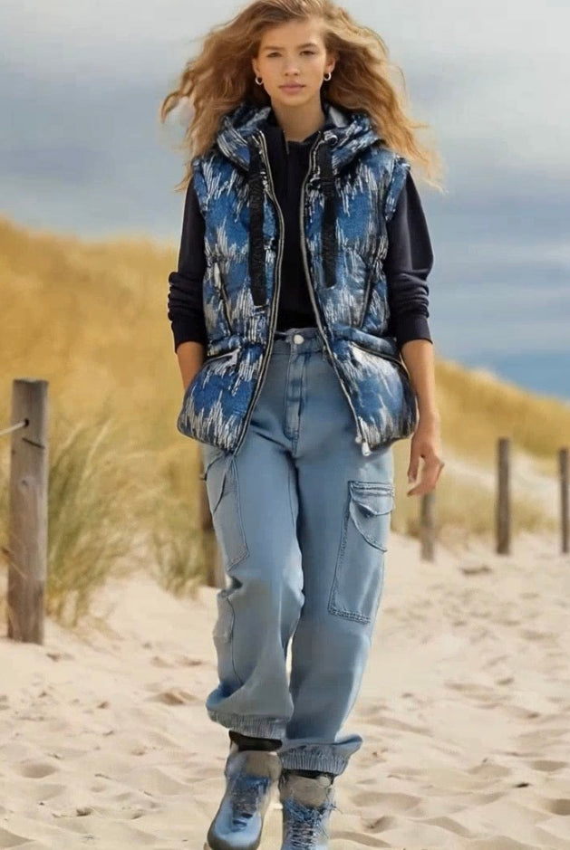 ASHORE_Festival_Style_Denim_Shiny_Sequins_Down_Vest-4