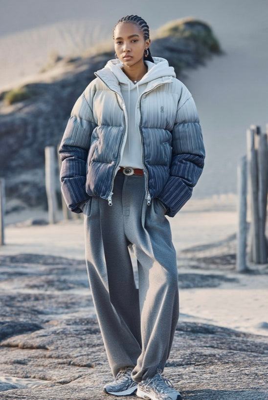 ASHORE_Festival_Style_Pleated_Ombr_High_collar_Down_Coat--6