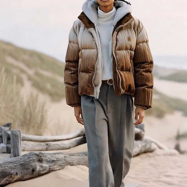 ASHORE_Festival_Style_Pleated_Ombr_High_collar_Down_Coat-3