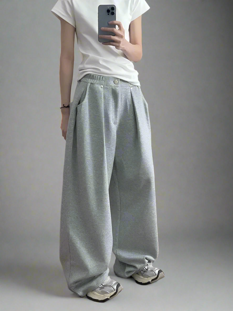 ASHORE_SHOP_Baggy_Pants_Oversized_Drawstring_Loose_Fit_Sweatpants
