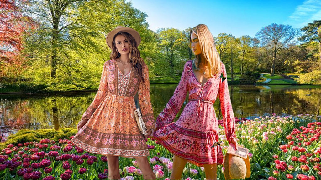 Ashoreshop-spring2024-fashion-matching-sets-dresses-boho-flower-dresses