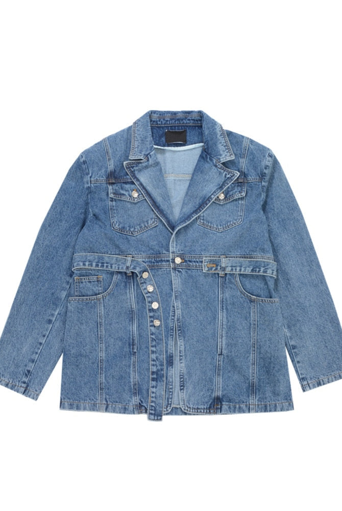 Ashore-Boutique-Innovative-Denim-Women's-Loose-Relaxed-Long-Sleeve-Coat-and-Jeans-2023-3