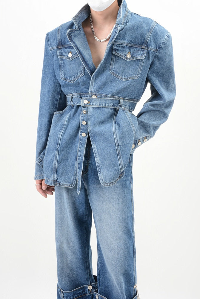 Ashore-Boutique-Innovative-Denim-Women's-Loose-Relaxed-Long-Sleeve-Coat-and-Jeans-2023-5