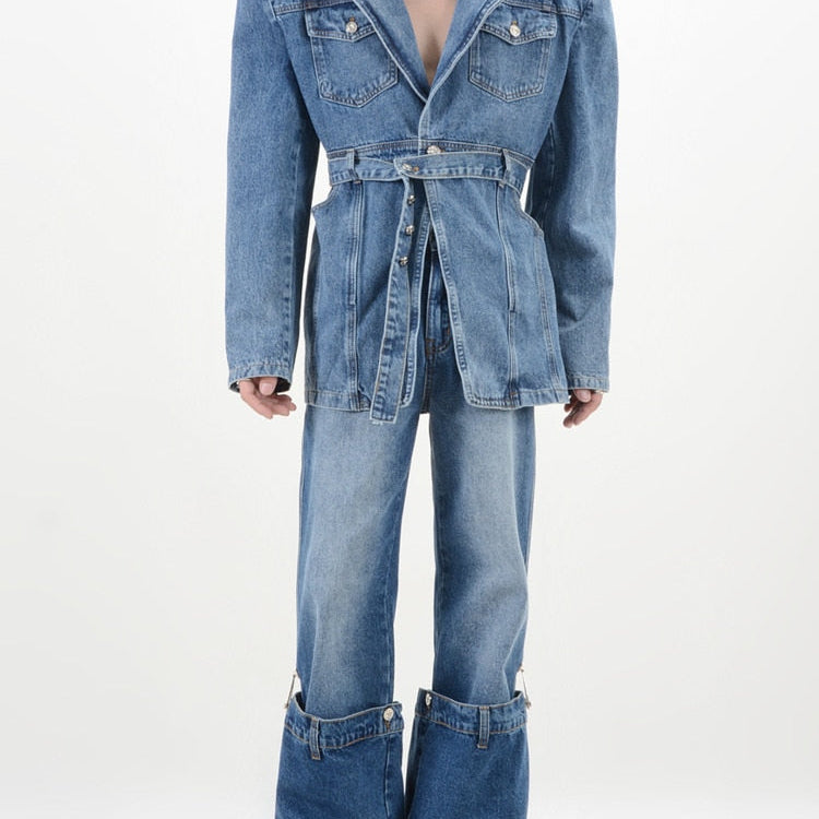 Ashore-Boutique-Innovative-Denim-Women's-Loose-Relaxed-Long-Sleeve-Coat-and-Jeans-2023-6