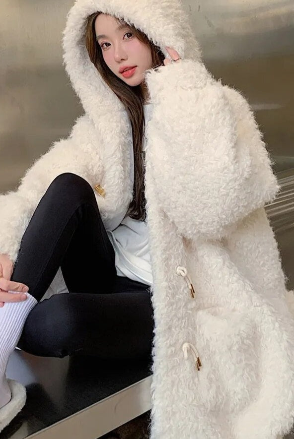 Ashore-Boutique-Women's-Hoodie-Long-Faux-Fur-Coats-Winter-3a