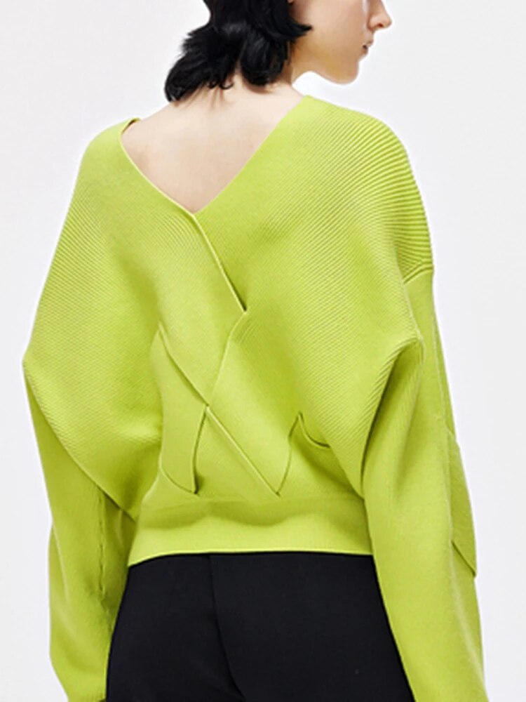 Ashore-Shop-Bright-Color-Knitting-Sweaters-For-Women-V-Neck-Long-Sleeves-Slimming-Sweater-Female-Fashion-Clothing-1