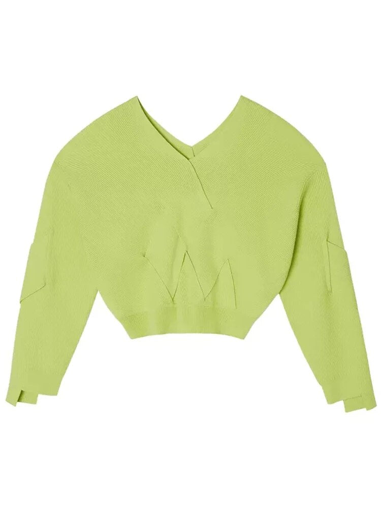 Ashore-Shop-Bright-Color-Knitting-Sweaters-For-Women-V-Neck-Long-Sleeves-Slimming-Sweater-Female-Fashion-Clothing-4