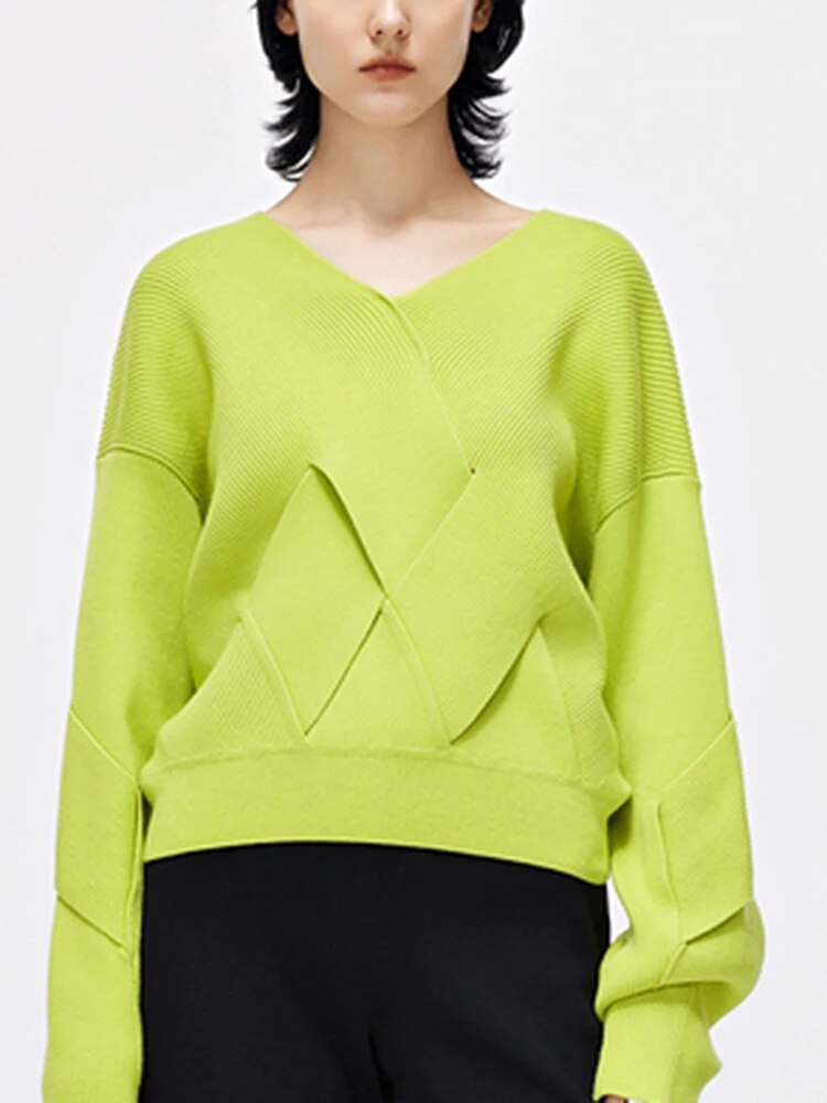 Ashore-Shop-Bright-Color-Knitting-Sweaters-For-Women-V-Neck-Long-Sleeves-Slimming-Sweater-Female-Fashion-Clothing