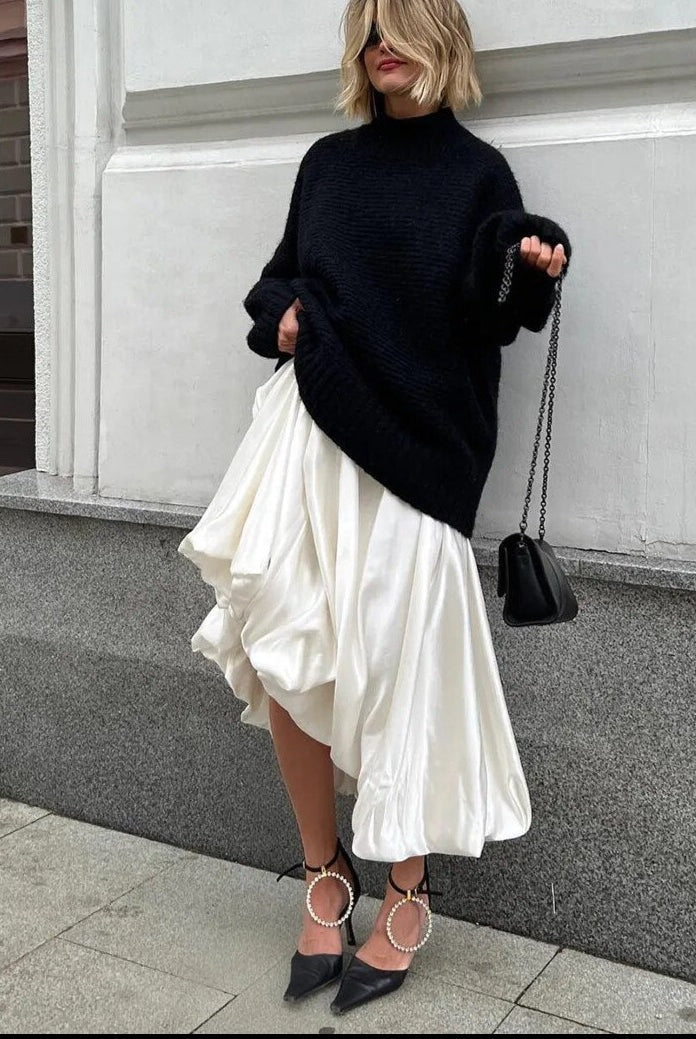 Ashore-Shop-Fashion-Beige-Satin-Skirts-For-Women-Office-Lady-Ankle-Length-Skirt-Casual-5