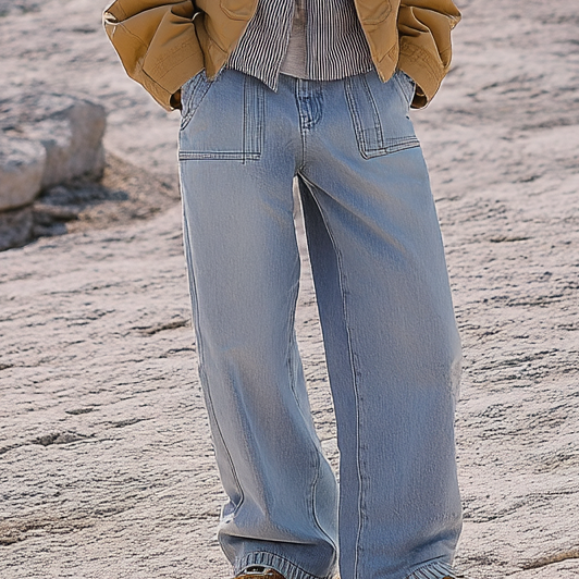 ASHORE Trendy Carpenters Jeans