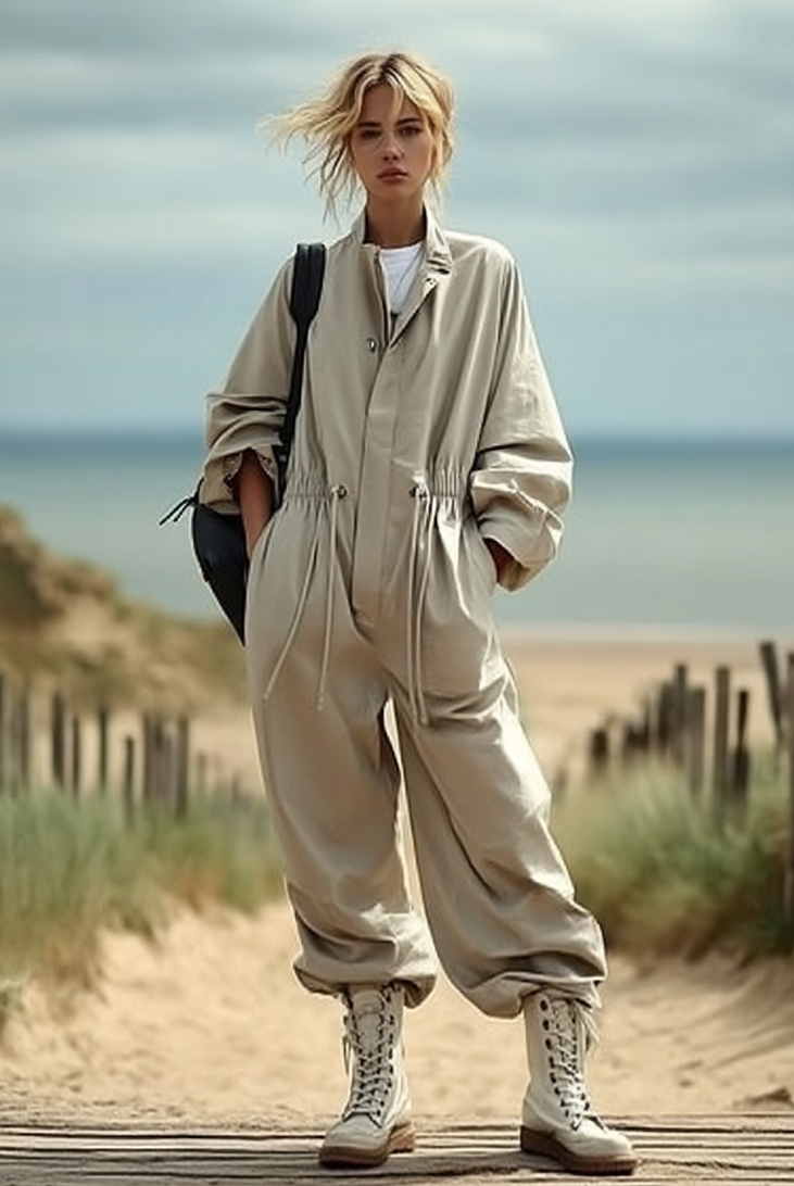 Ashore-brandA_simple_loose-fitting_slip-on_jumpsuit