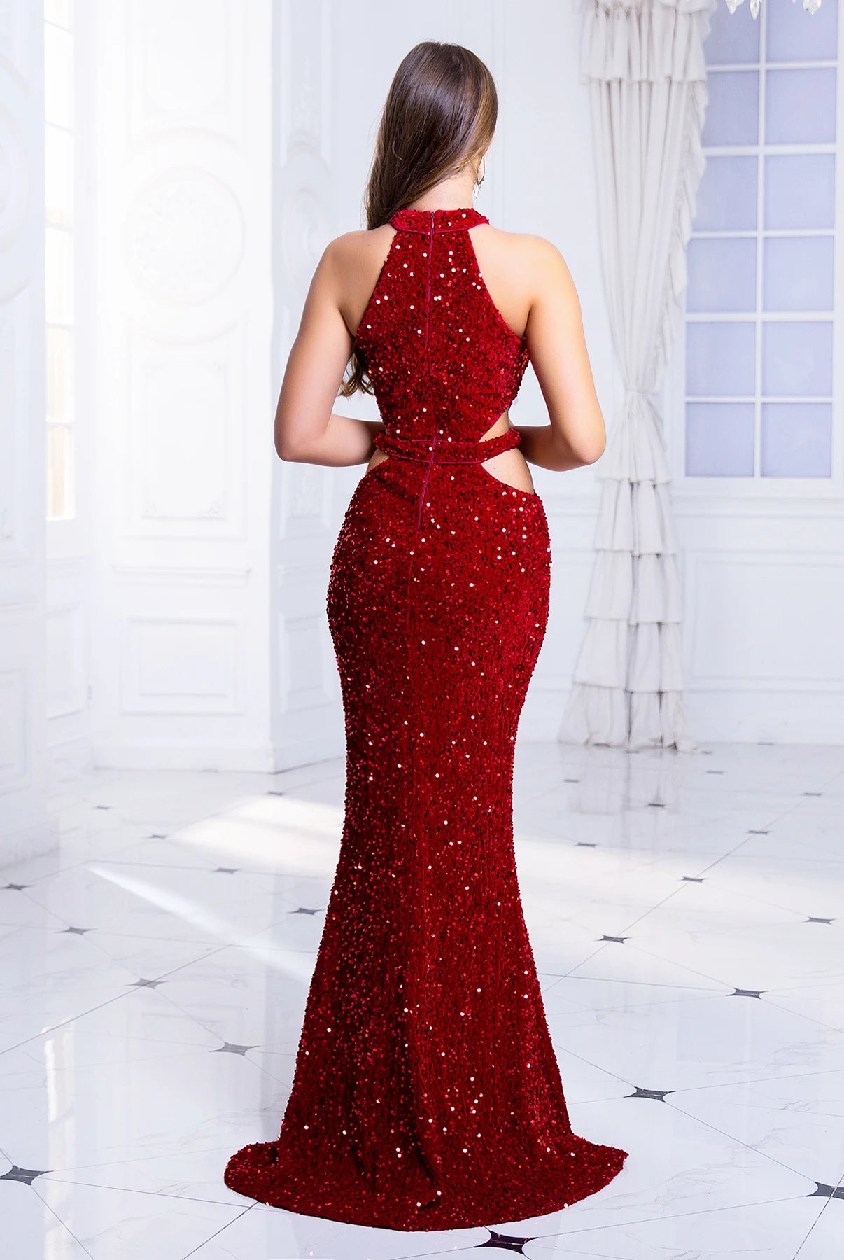 Ashore-shop-Evening-Prom-Gown-sequins-Red-dress-Sexy-Sequin-Hollow-Out-Long-Dress-5