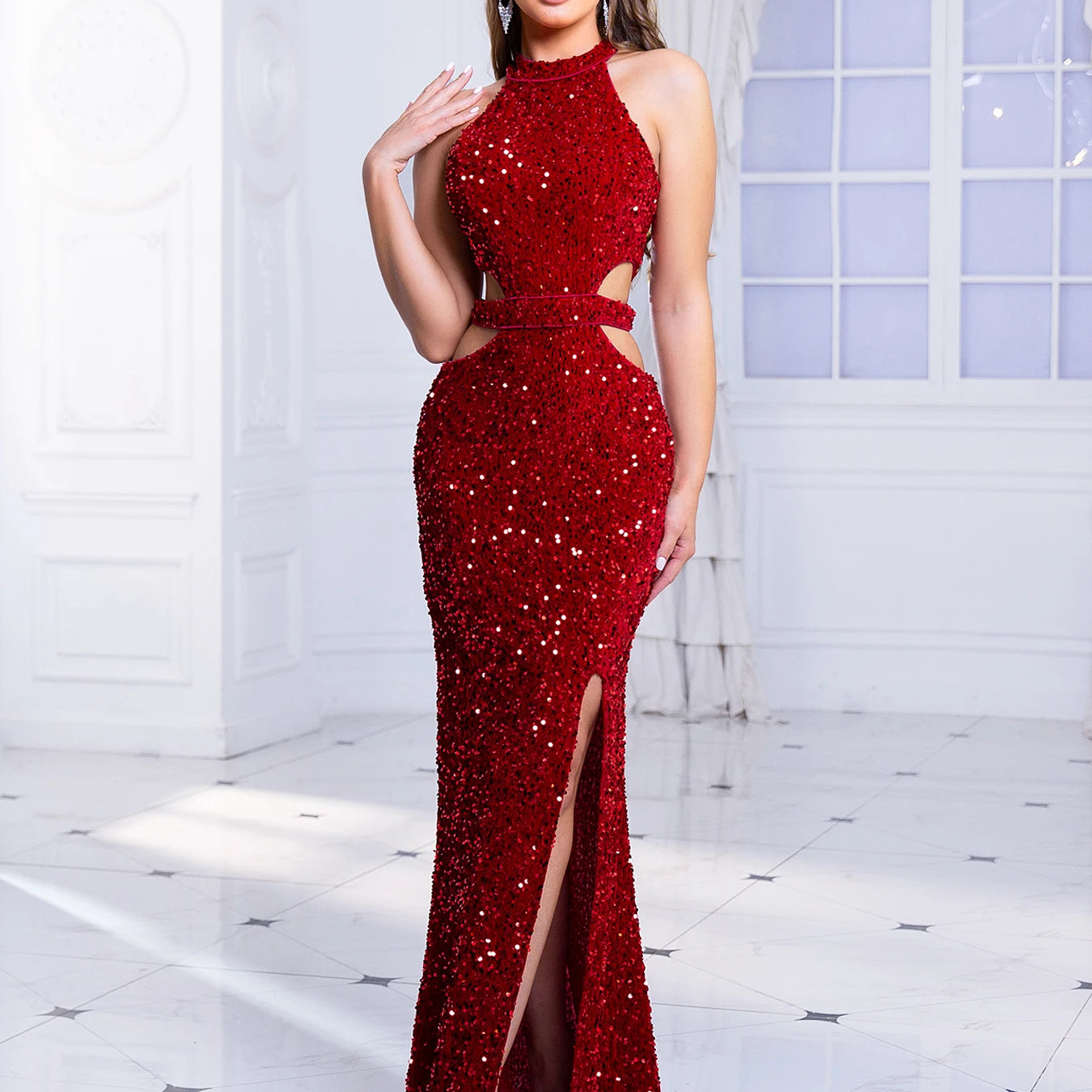 Ashore-shop-Evening-Prom-Gown-sequins-Red-dress-Sexy-Sequin-Hollow-Out-Long-Dress-8