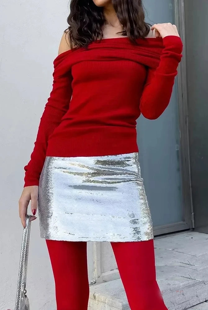 Ashore-shop-Knitted-Sweaters-Women-Long-Sleeve-Slash-Neck-Pleated-Pullovers-Fashion-2024