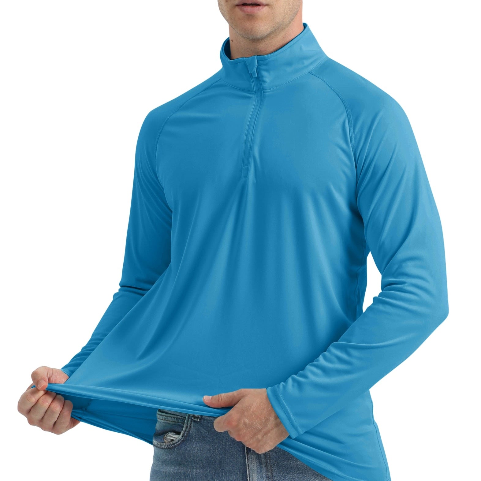 Ashore-shop-Mens- Long-Sleeve-Tee-UPF-50-Sun-UV-Protection-T-Shirt-Men-s-1-4-Zip-Pullover-Outdoor-Shirts-18