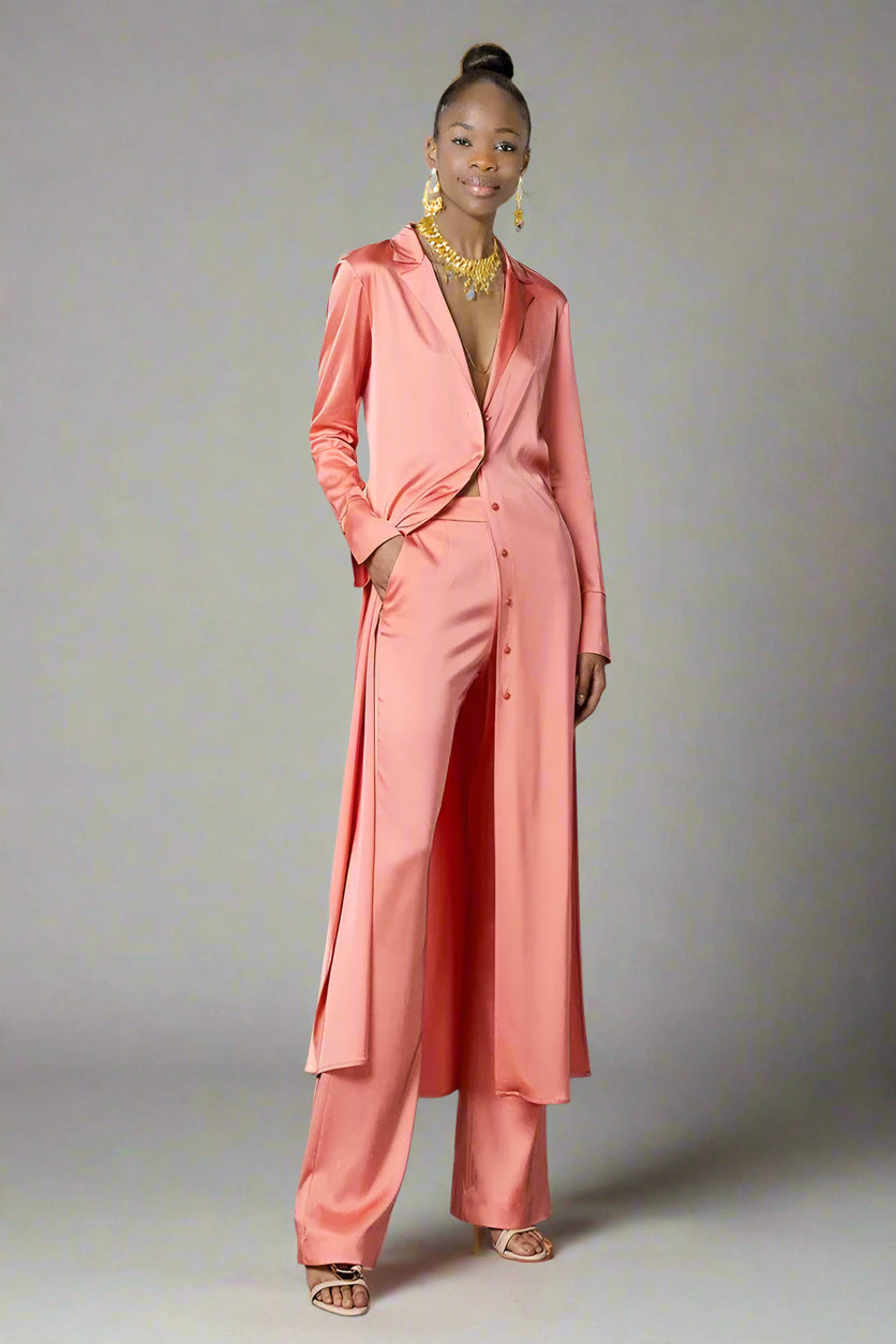 Ashore-shop-women-summer-long-silk-satin-two-piece-pant-suit-sets