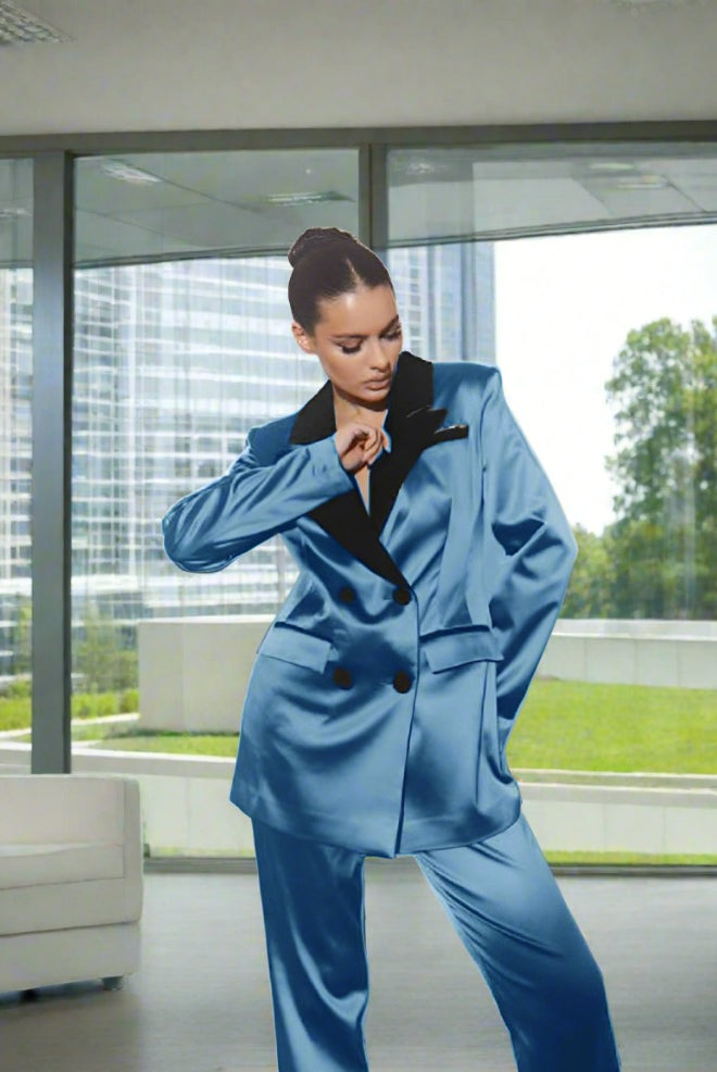 AshoreShop_Women_s_Loose_Satin_Double-breasted_Two-piece_Pant_Suit