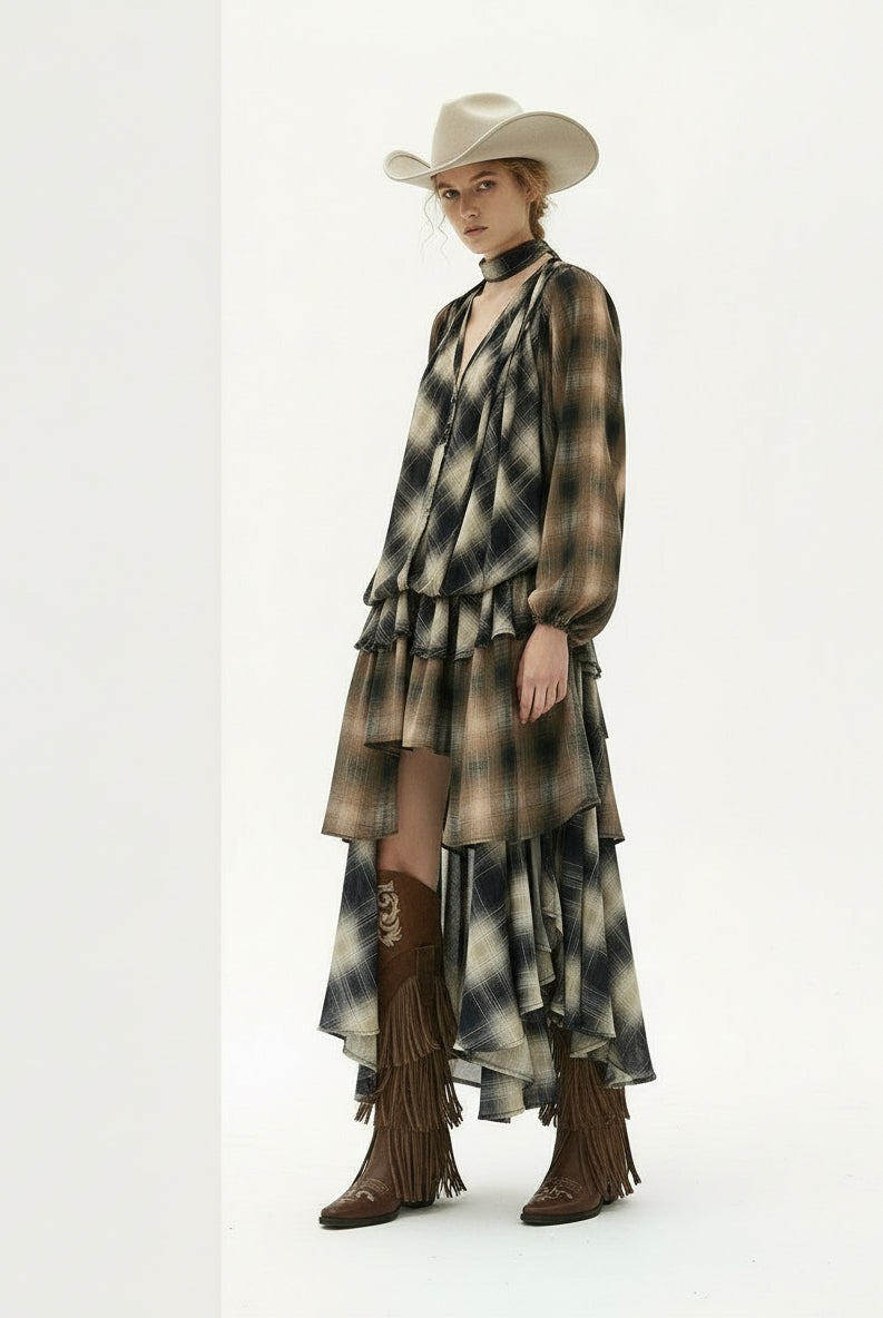 Ashore_Layered_Tassel_Western_Cowgirl_Boots