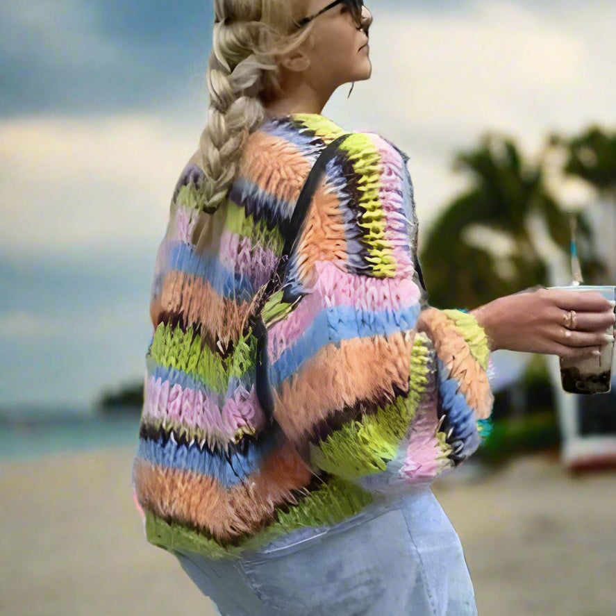 Ashore_Oversize_Short_Mohair_Sweater_Cardigan-2