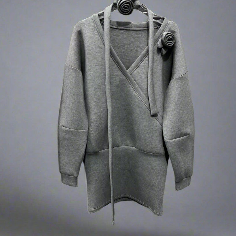 Ashore_ShopSpring_Sweatshirt_Dresses_loose_long_sleeve_at_top_and_slim_mini_skirt_at_bottom_of_the_dres-1