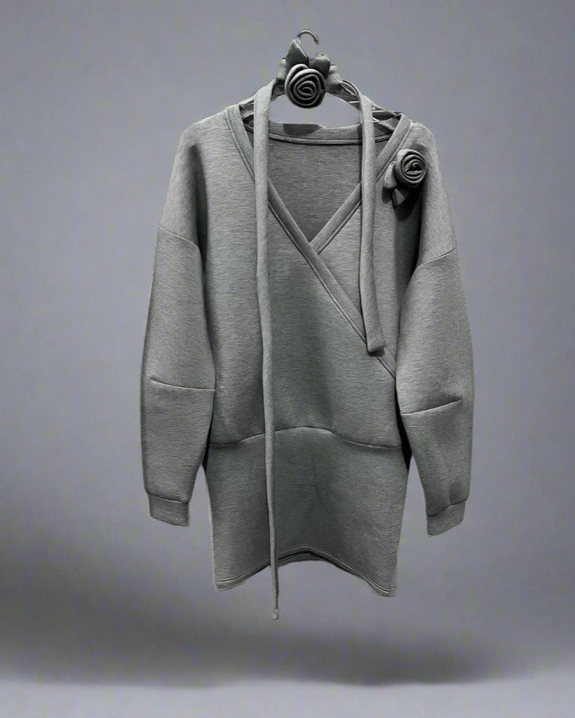 Ashore_ShopSpring_Sweatshirt_Dresses_loose_long_sleeve_at_top_and_slim_mini_skirt_at_bottom_of_the_dres-1