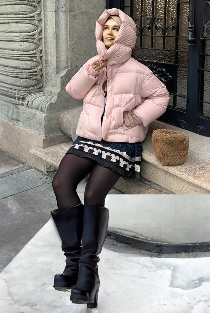 Ashore_Shop_Cold_Weather_Hoody_Short_Bubble_Coats_for_Women-3