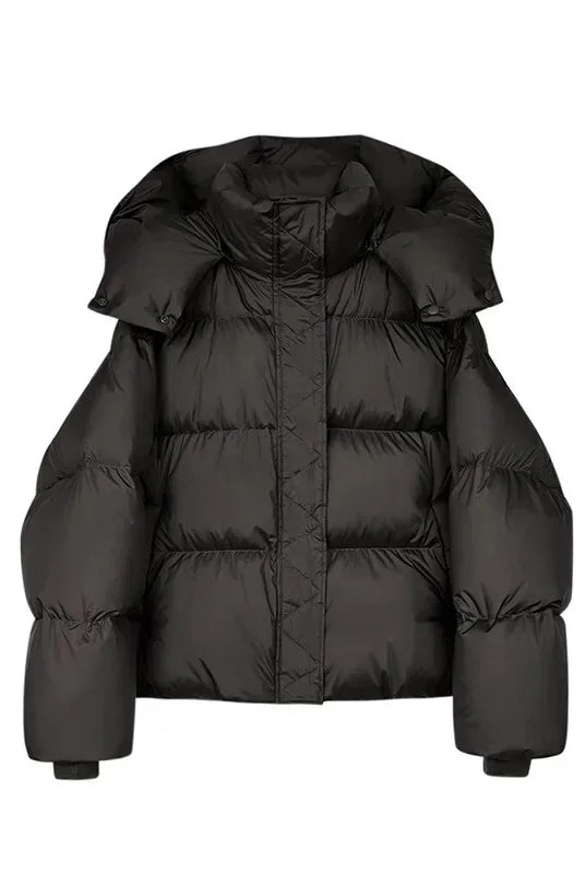 Ashore_Shop_Cold_Weather_Hoody_Short_Bubble_Coats_for_Women-black-1