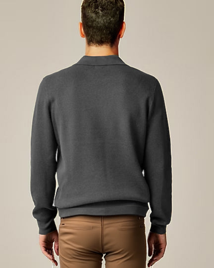 Ashore_Shop_Mens_Real_Wool_Sweater_Open_Collar_Pullover_High_Quality-back