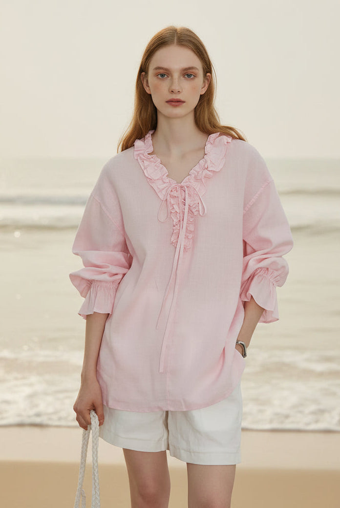 Ashore_Shop_Summer_Linen_Shirt_and_Short_Sets-pink