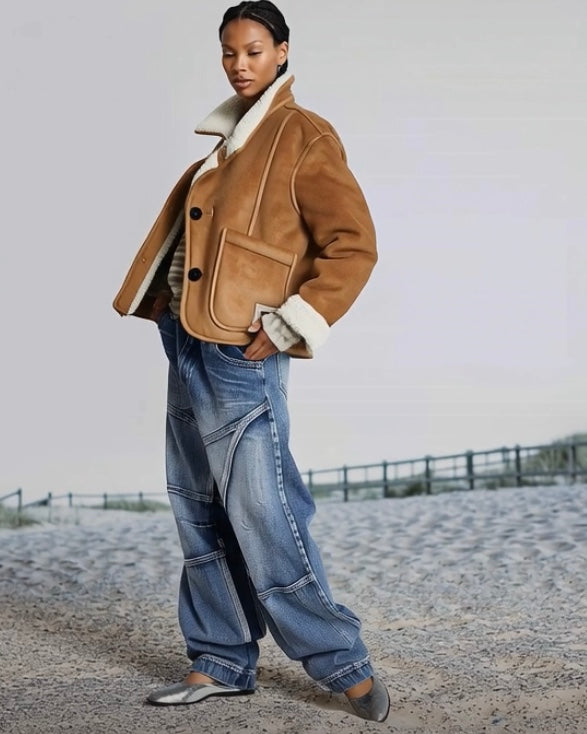 Ashore_Shop_Western_Cowgirl_Short_Suede_Fur_Reversible_Jacket-4