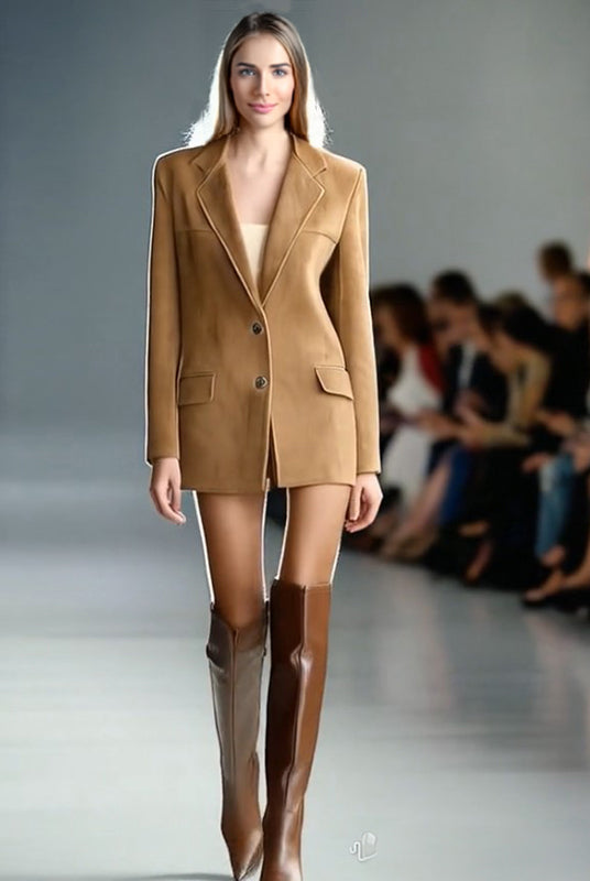 Ashore_Shop_Women_Chic_Faux_Suede_Blazer_Jacket-3