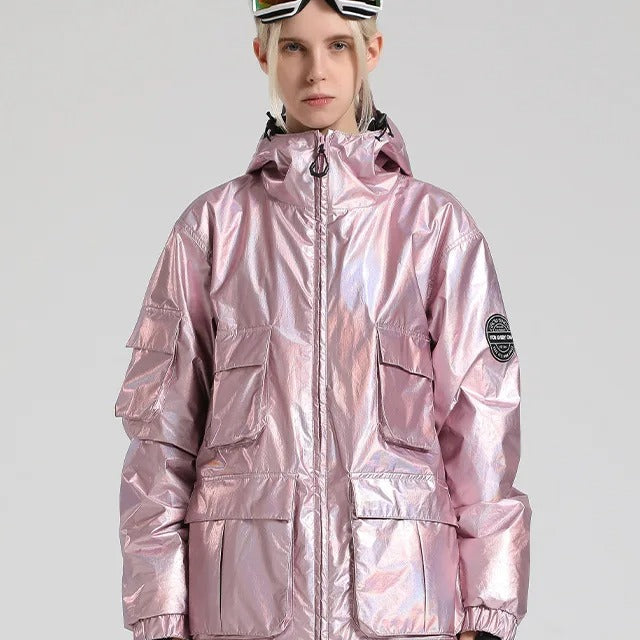 Ashore_Ski_Shop_Hooded_Shiny_Lt_Weight_Winter_Ski_Suit_Sets