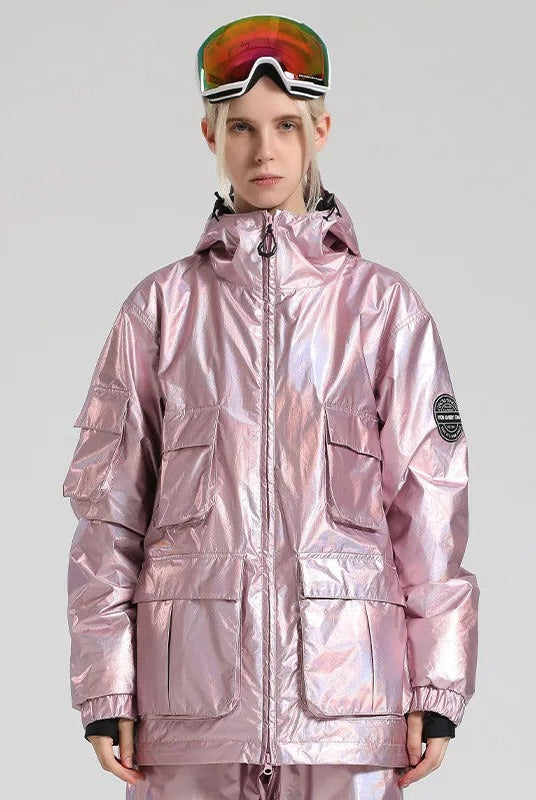 Ashore_Ski_Shop_Hooded_Shiny_Lt_Weight_Winter_Ski_Suit_Sets