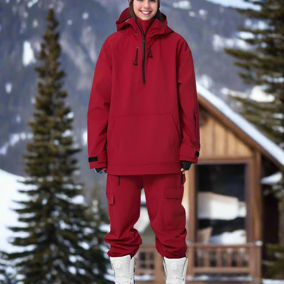 Ashore_Ski_Shop_Two-Piece_Solid_Color_Ski_Suits