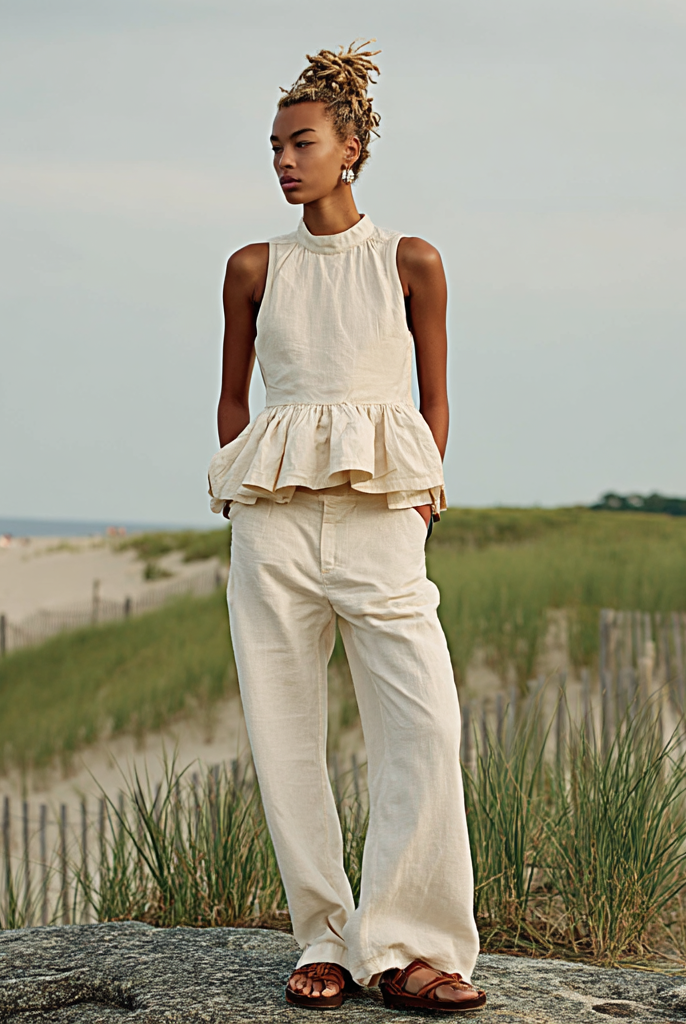 Ashore_Summer_Vacation_Linen_Sets_with_Back_Zipper_Opening-3