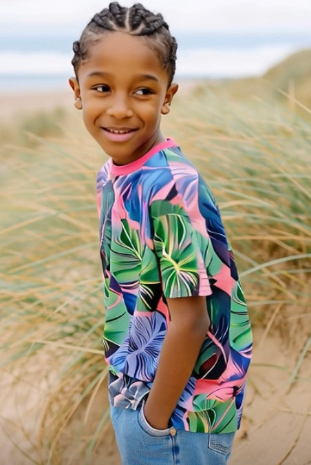 Ashore_Unisex_Boys_Palm_Leaves_Tees_Cotton_or_Wicking_Poly-4