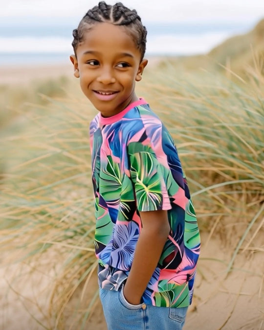 Ashore_Unisex_Boys_Palm_Leaves_Tees_Cotton_or_Wicking_Poly-4