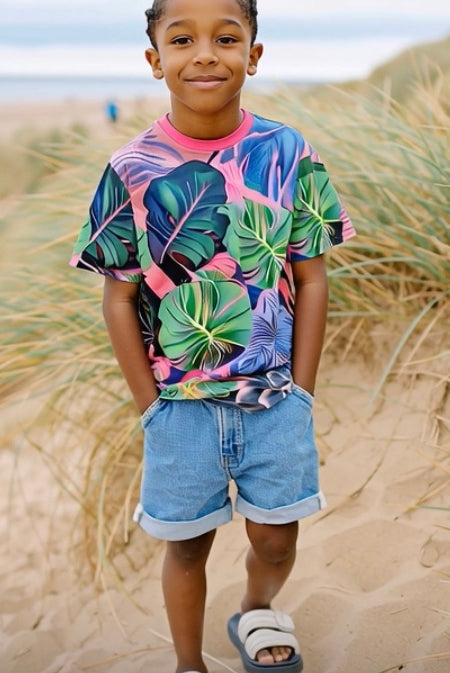 Ashore_Unisex_Boys_Palm_Leaves_Tees_Cotton_or_Wicking_Poly-8