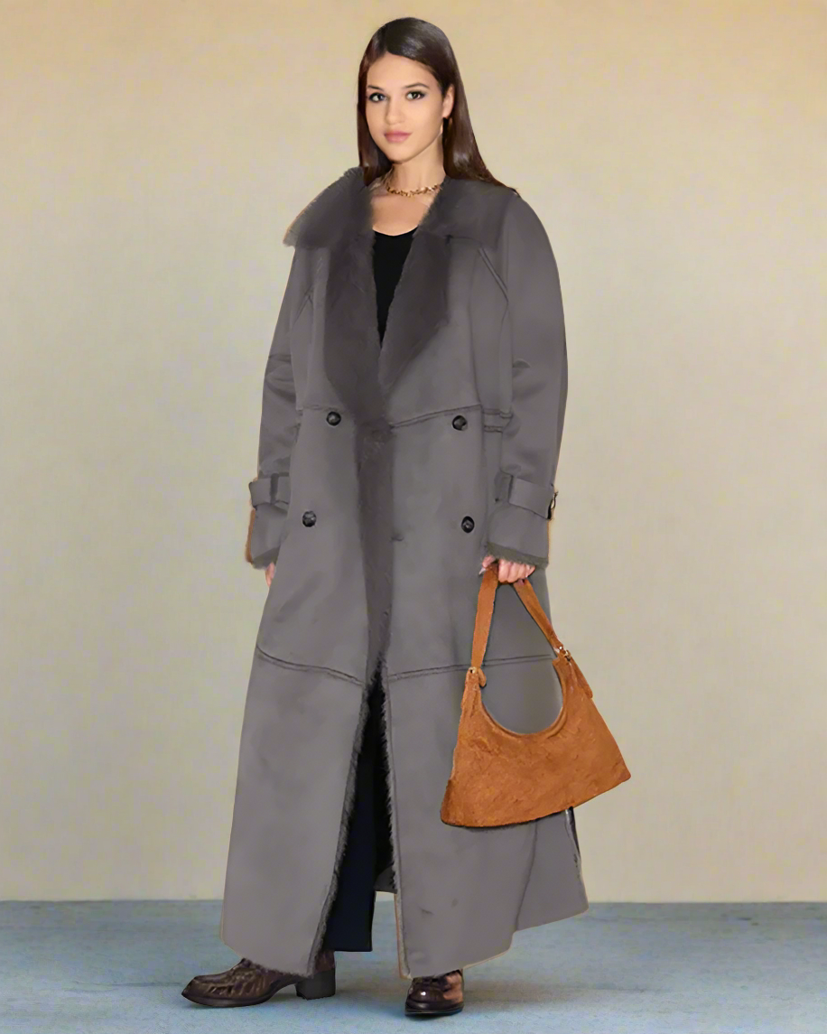 Ashore_long_and_loose_grey_sueded_bonded_fur_overcoat