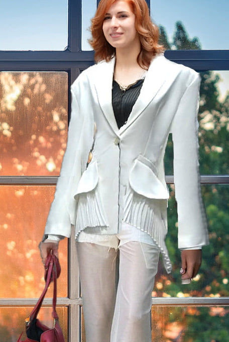 Ashore_two_piece_white_suit_featured_a_short_white_blazer_top_and_white_sheer_pant-gif-1