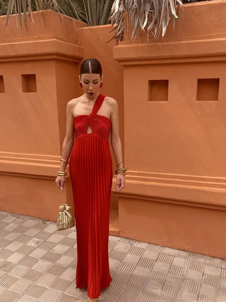 Ashoreshop-2024-Sexy-Backless-Pleated-Solid-Long-Dress-For-Women-1