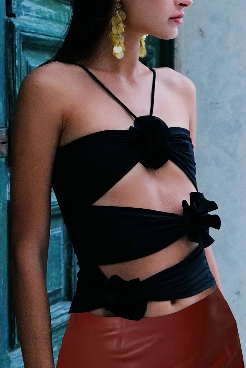 Ashoreshop-3D-Floral-Strap-Crop-Tops-for-Women-halter-tops-4