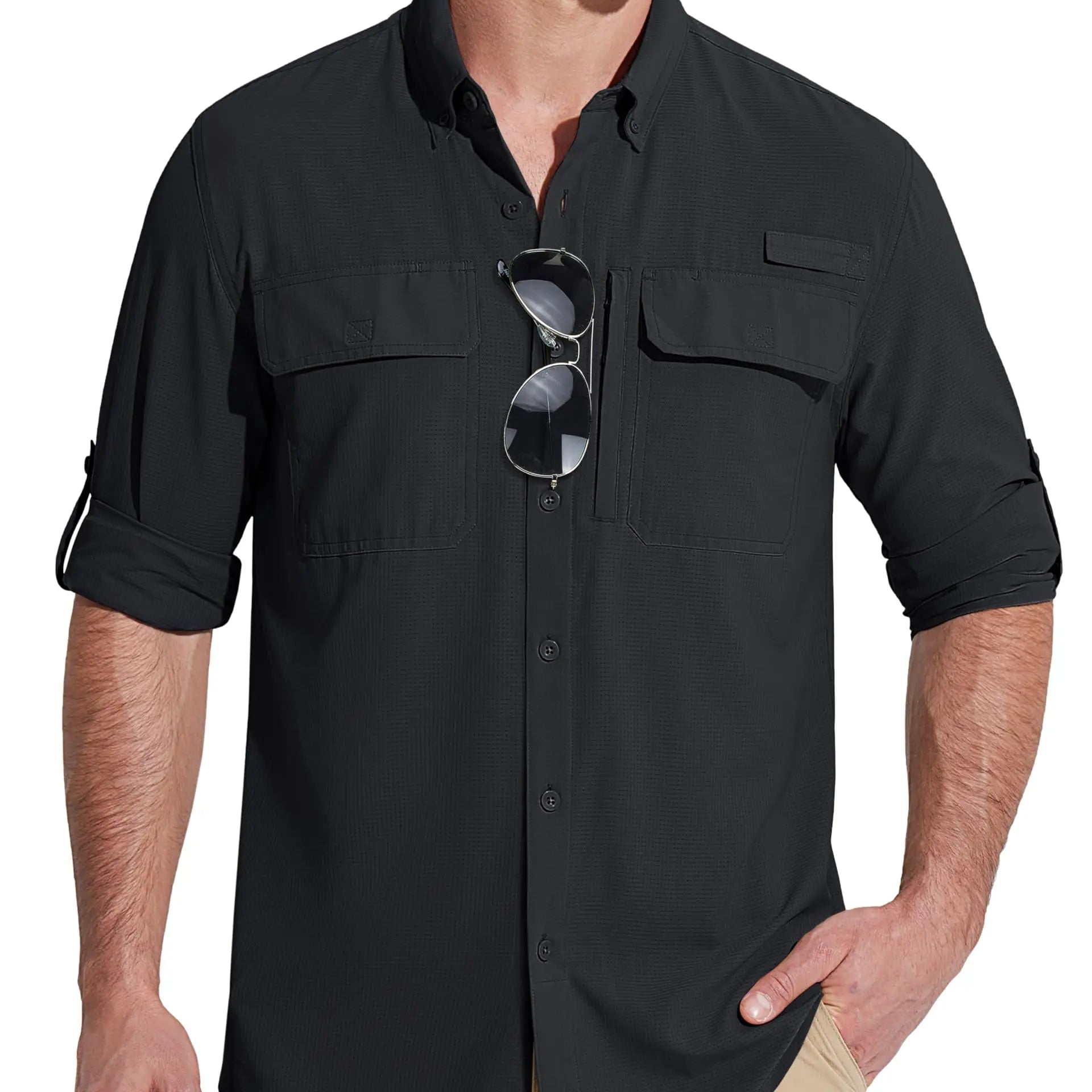Ashoreshop-Mens-Chest-Pocket-Work-Shirts-Casual-Mens-Long-Sleeve-Lightweight-Quick-Dry-Hiking_outdoor-shirts-2