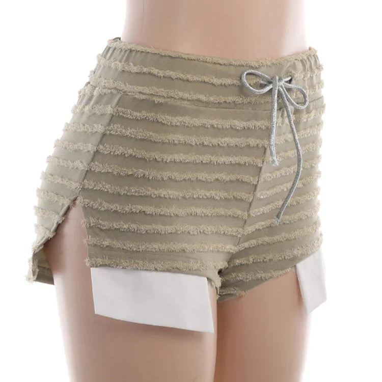 Ashoreshop-Striped-Fluffy-Stacked-Pants-Sporty-Leggings-Skinny-Legging10